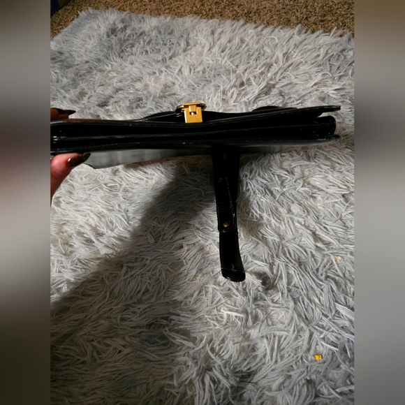 Celine Vintage Black & Gold Adjustable ✨️ Beautiful Bag (EUC)(SEE PICS) - Picture 8 of 9